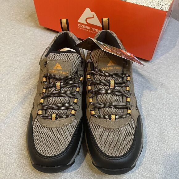 New Ozark Trail Mens Hiker Shoes Size 8 Waterproof, Rubber Outsole Taupe - Picture 7 of 16